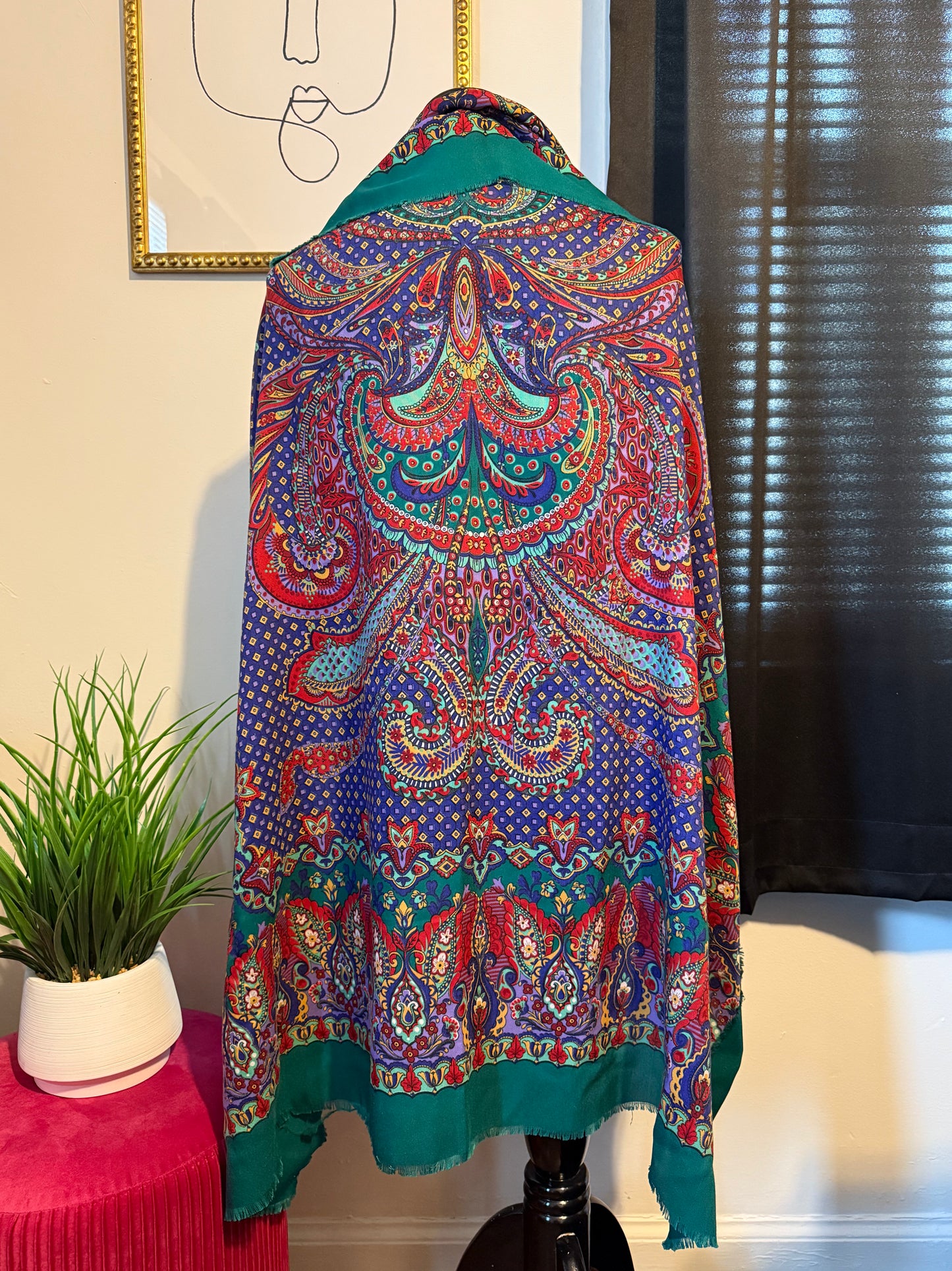 Paisleys In Color Scarf