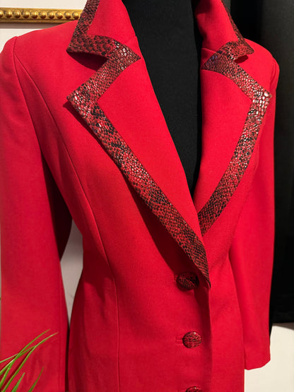 Slithering Red Jacket/Dress