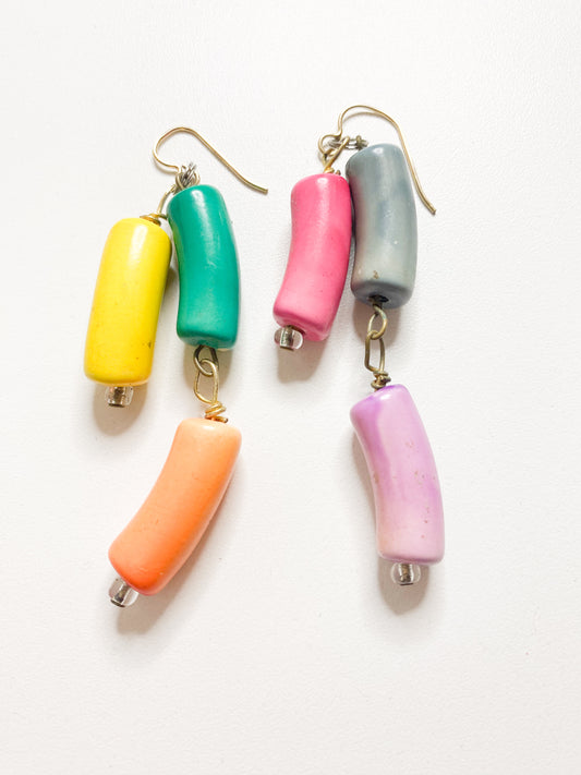 Sherbet Candy Earrings