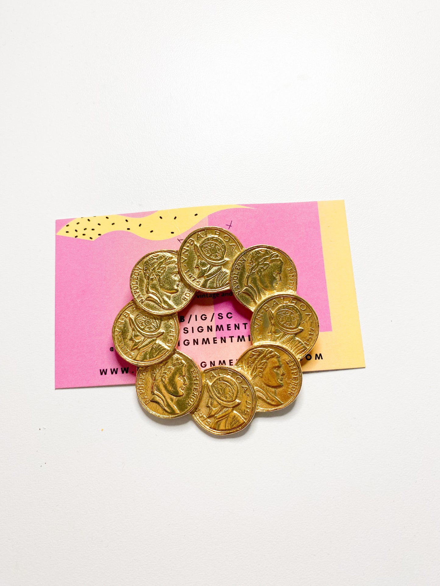 Money Ring Brooch