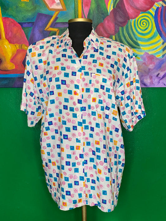 Swirls Square Top