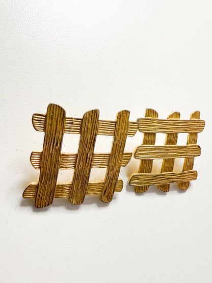 Hashtag Earrings