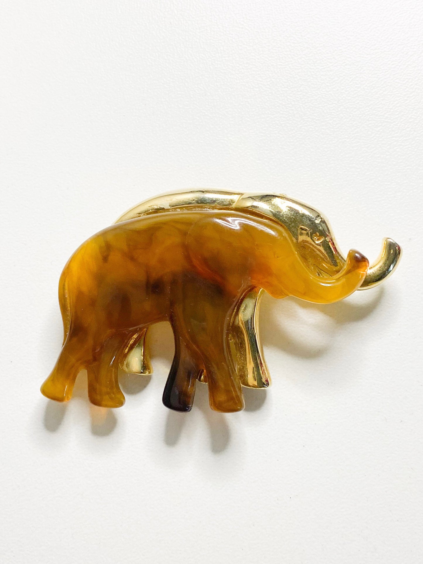 Double Trunk Brooch