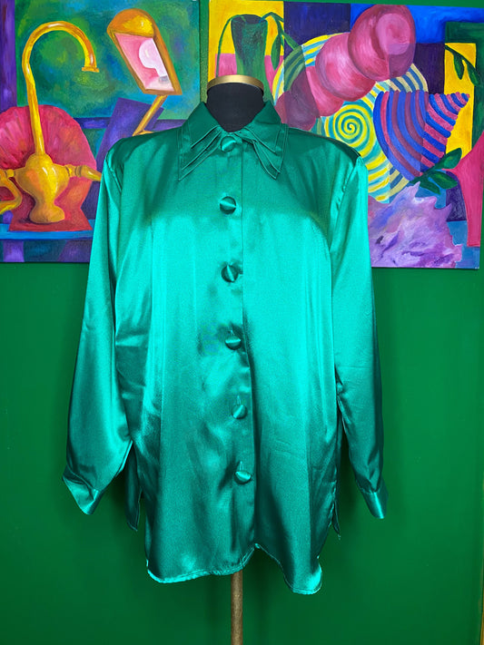 Sheen Green Top