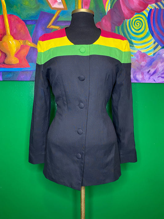 Tricolor Blazer