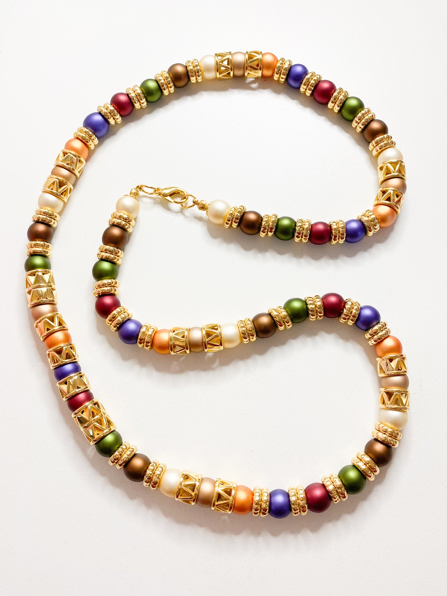 Gem Pearl Necklace