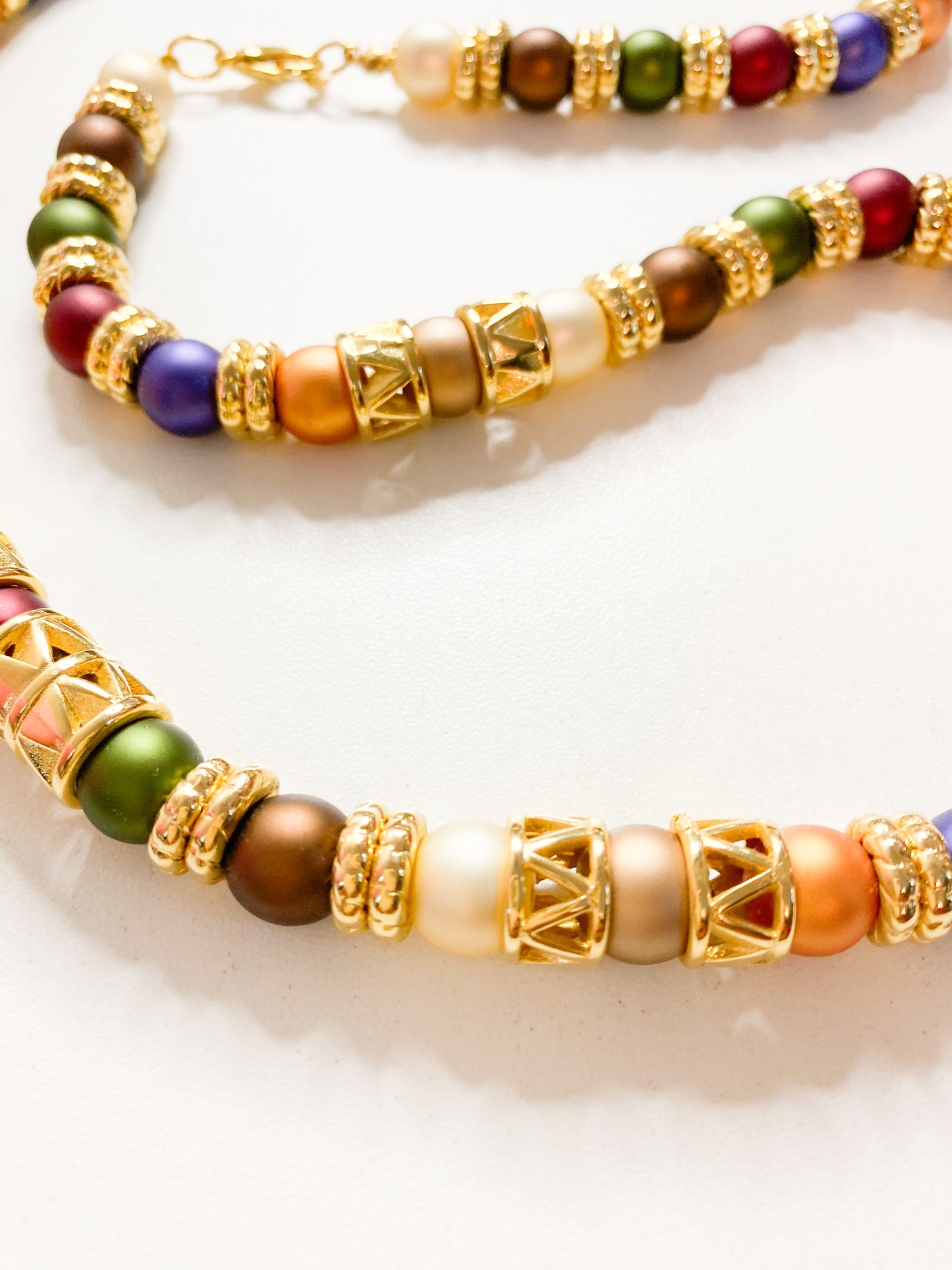 Gem Pearl Necklace