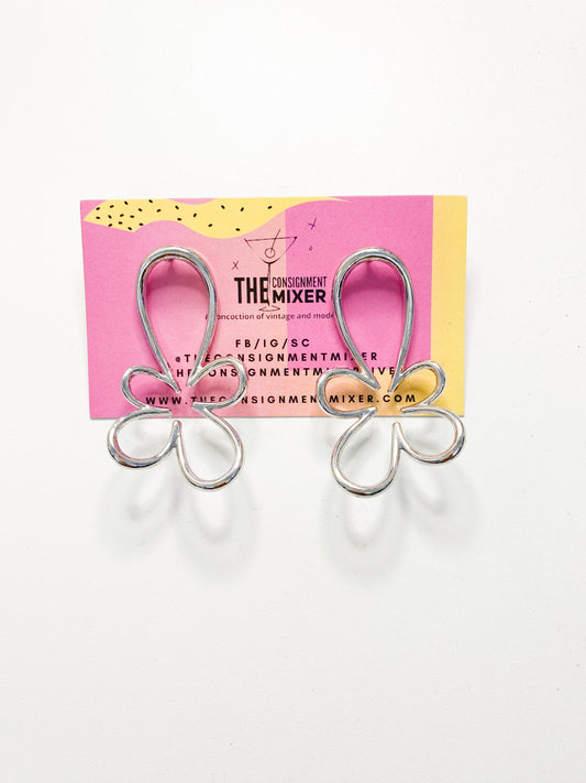 Hippie Flower Earrings