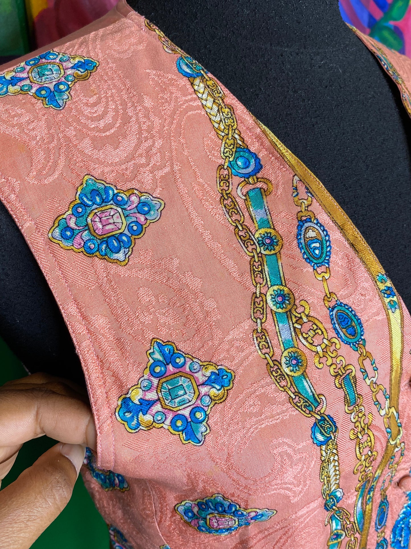 Pink Chained Vest
