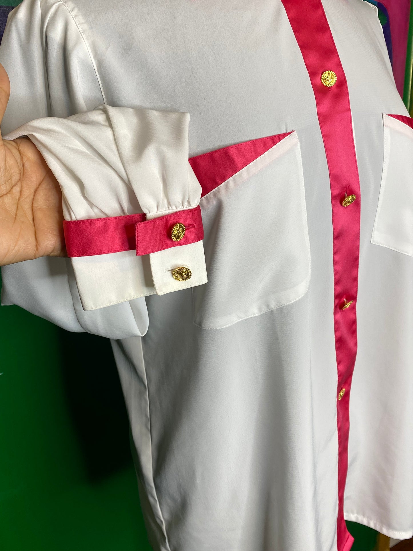 Pink Flag Top