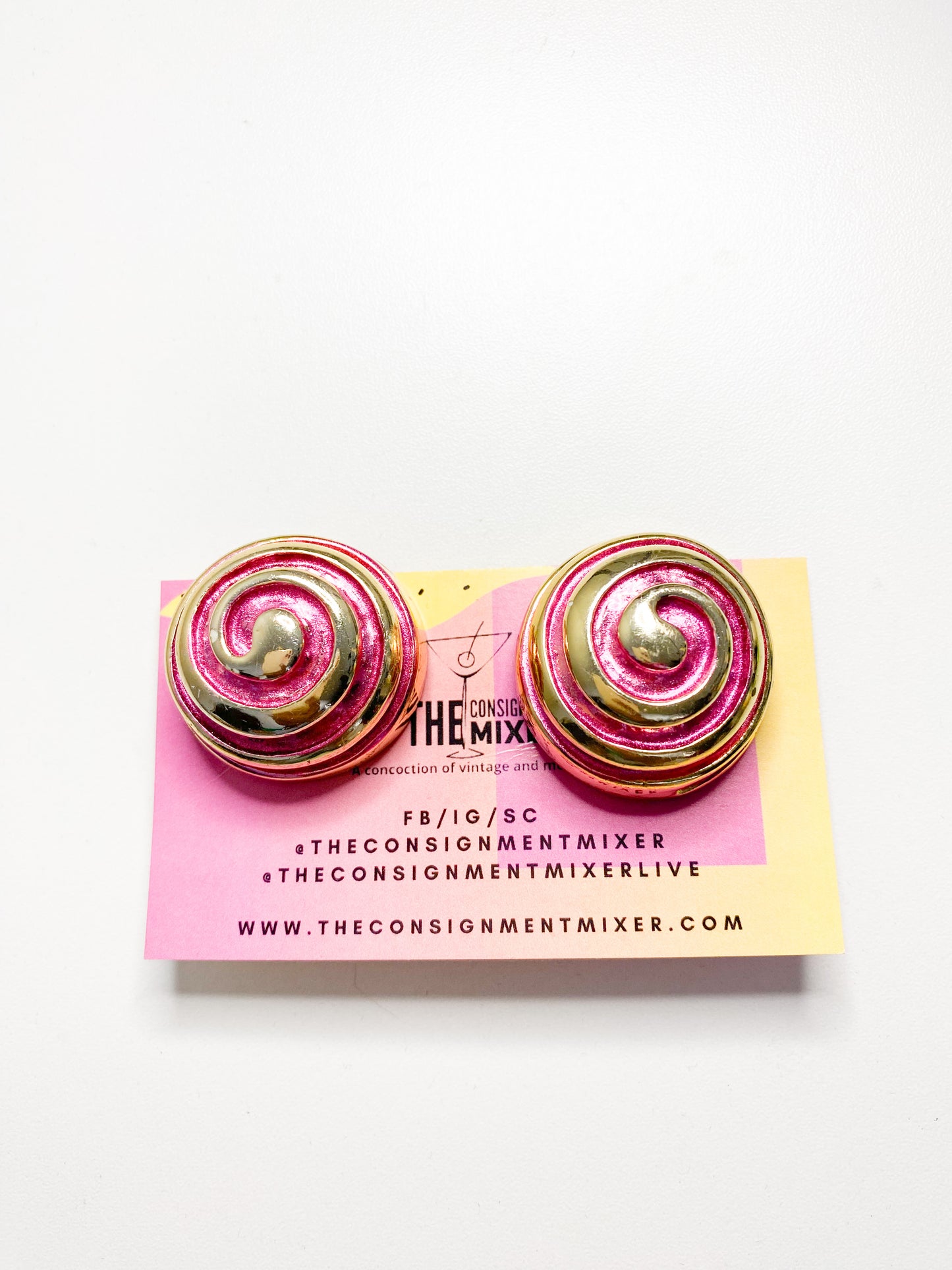 Candy Swirl Earrings