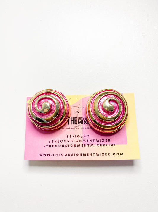 Candy Swirl Earrings