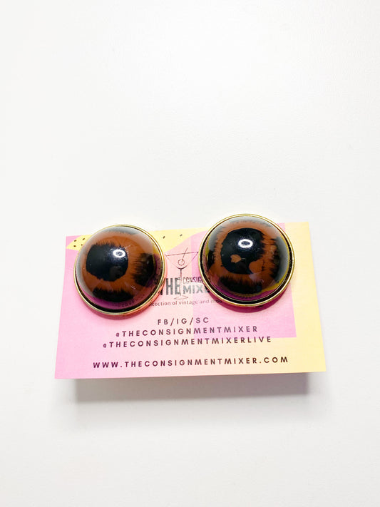 Tigers Eye Earrings