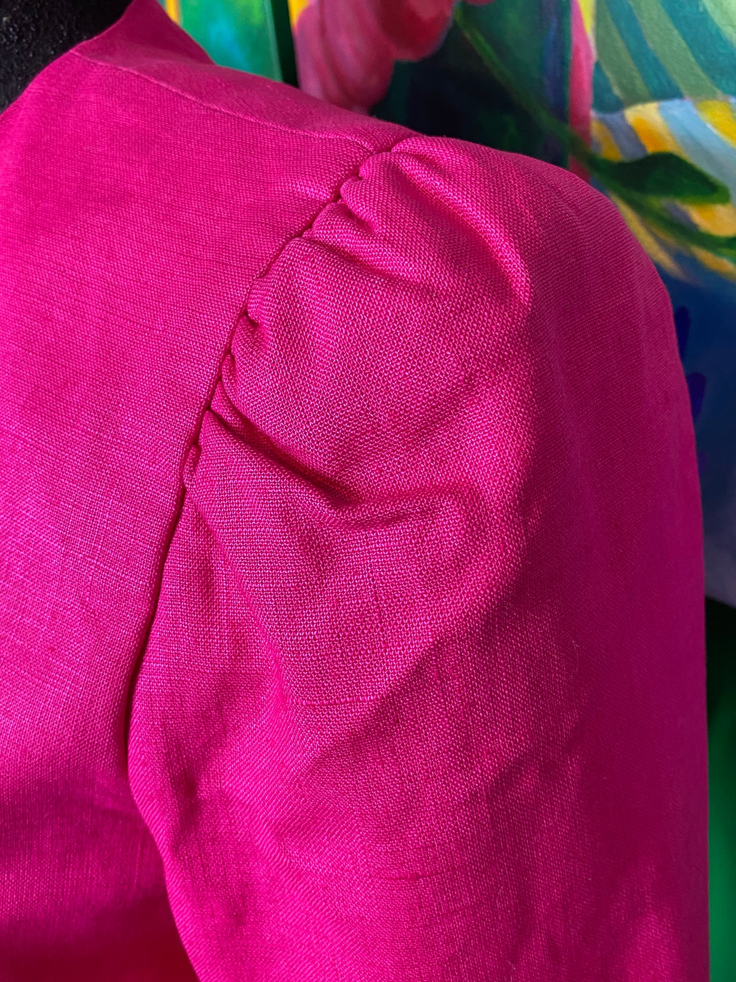 Hawt Pink Crop Jacket