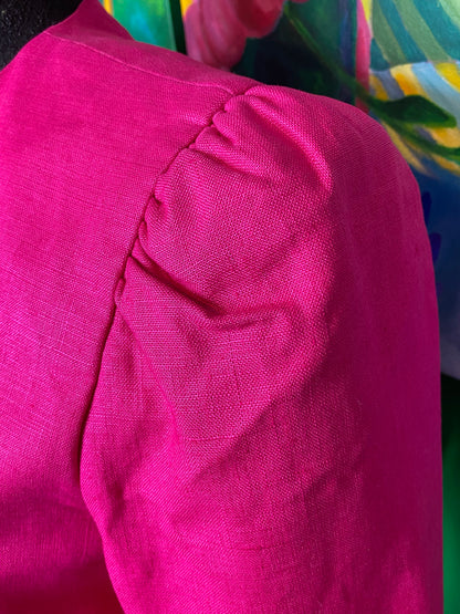 Hawt Pink Crop Jacket