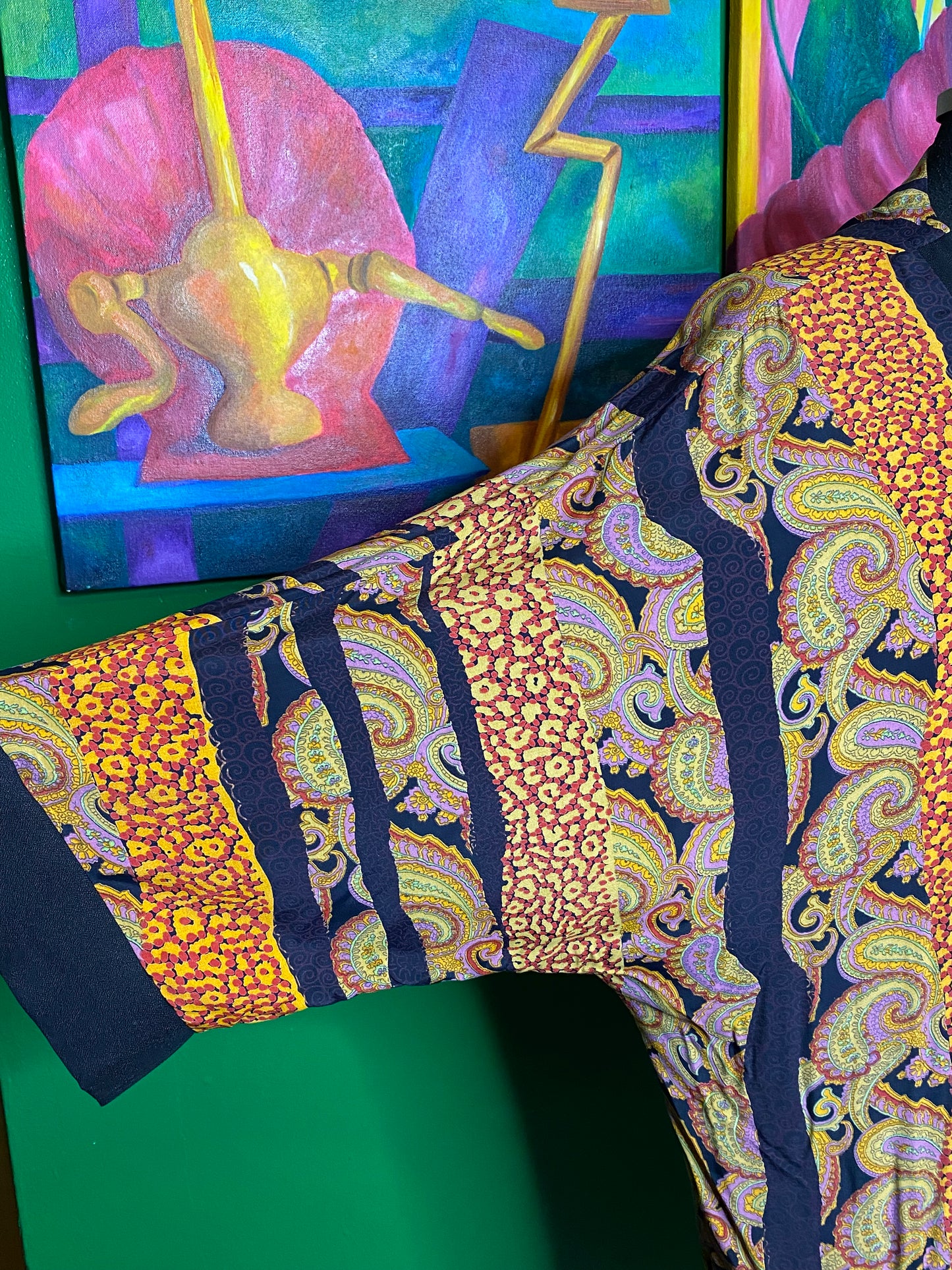 Vintage Paisley Duster Top