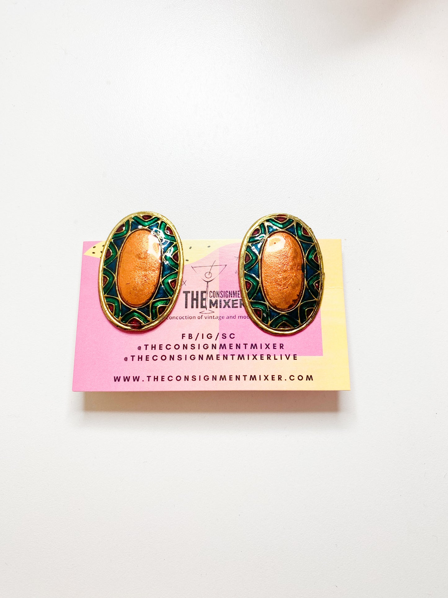 Orange Festivity Earrings