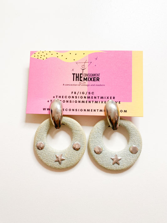 Denim Rodeo Earrings