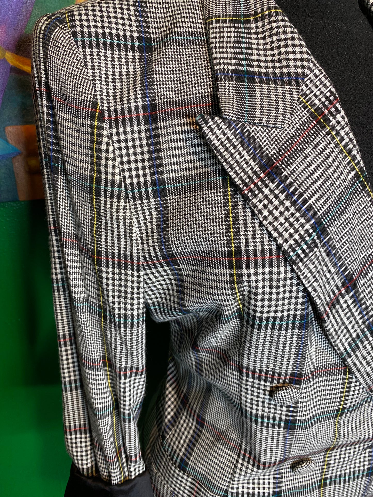 Color Striped Blazer