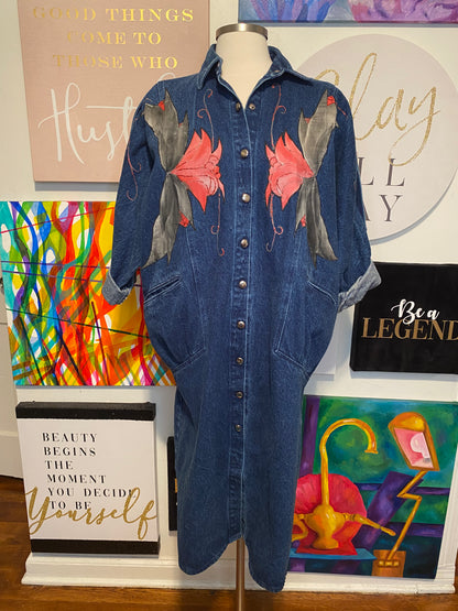 The Creative Denim Dress